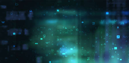 Futuristic Digital Technology Vector. Cyber Space