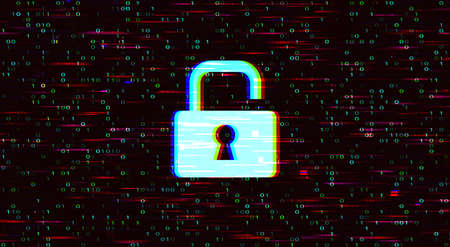 Cyber security and Hacking Concept Vector