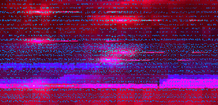 Abstract technology glitch vector backgroud. Synthwave, vaporwave, cyberpunkのイラスト素材