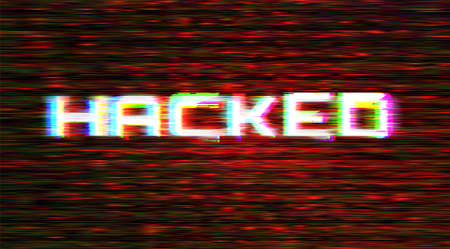 Abstract tech binary code red background