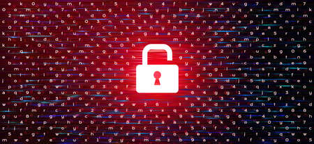 Cyber security and Hacking Concept Vector