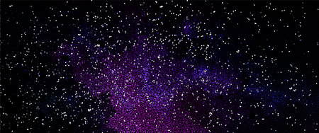 Cosmic illustration. Stippling space background with stars