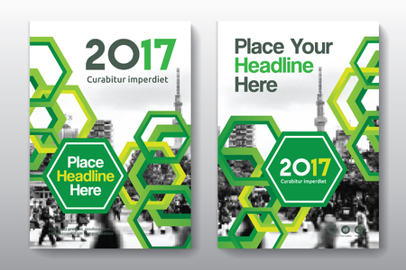 City Background Business Book Cover Design Template in A4. Can be adapt to Brochure, Annual Report, Magazine,Poster, Corporate Presentation, Portfolio, Flyer, Banner, Websiteのイラスト素材