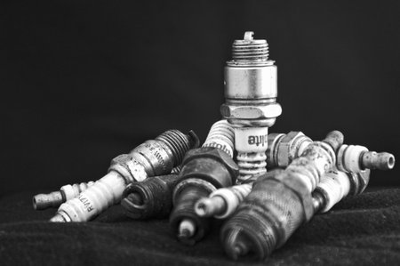 Spark plugsのeditorial素材