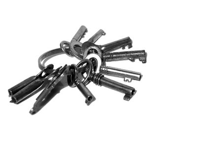 vintage keysの写真素材