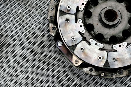 used auto parts abstractの写真素材