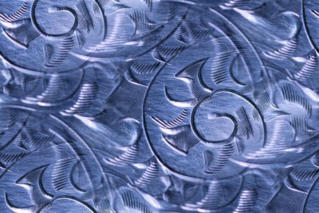 antique silver design pattern repeat abstractの写真素材