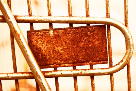 industrial grunge background with sign spaceの写真素材