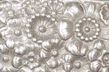 antique silver design abstractの写真素材