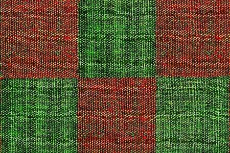 red & green grunge plaidの写真素材