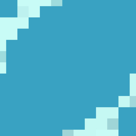 Seamless geometric pattern with rectangles and squares in blue colorsの写真素材