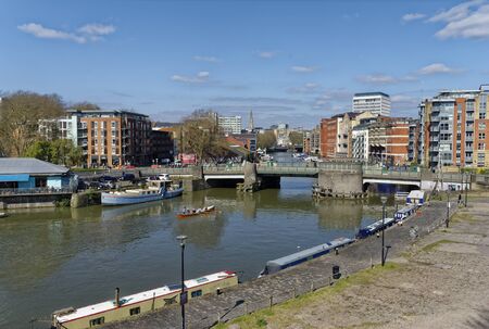 Redcliffe Bascule Bridge, Bristol Harbour Rebuilt in 1942