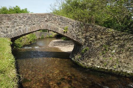 Pack Horse Bridge over Horner Water, West Luccombe