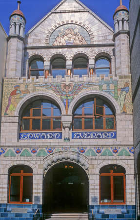 Edward Everard Building, Broad Street, Bristol City Centre, Englandのeditorial素材