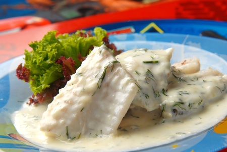 beautiful and tasty food on a plate