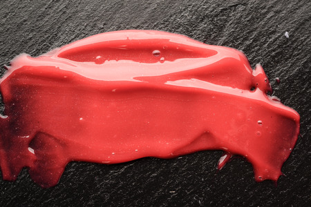 Lipstick, cosmetic product for painting and protection of lips.の写真素材