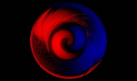 vector spiral juicy color designのイラスト素材