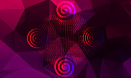 abstract background spiralのイラスト素材