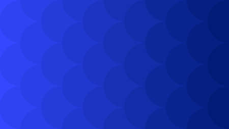 Light to Dark Blue vector background big circles. Minimal abstract illustration for website, poster, banner ads.のイラスト素材