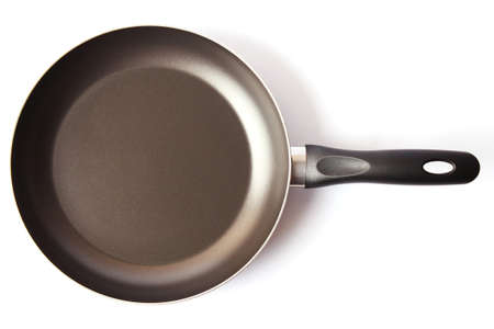 pan isolated on white. Non-stick coating. Cooking food. kitchenwareの写真素材
