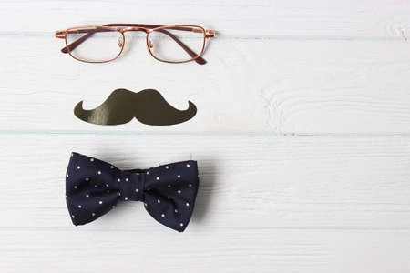 Fathers day background on light backgroundの写真素材