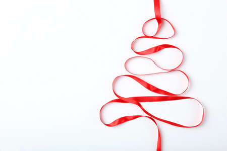 Creative minimalist christmas theme imageの写真素材