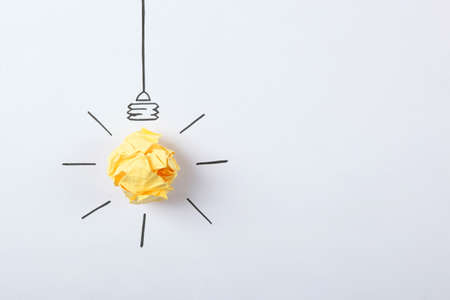 creative concept idea, a new idea.