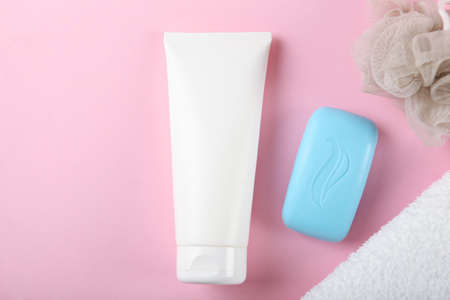 soap for hand washing, hygiene and cleanliness of handsの写真素材