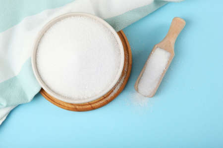 white sugar on the table