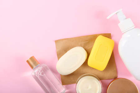 soap for hand washing, hygiene and cleanliness of handsの写真素材