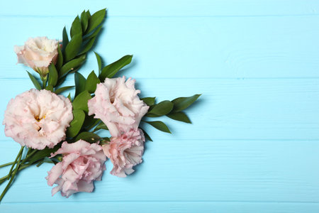 flowers and gifts on the table. March 8 concept, mothers day, womens dayの写真素材