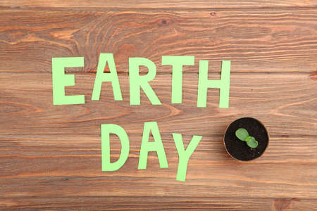 Composition on the theme of Earth Day.