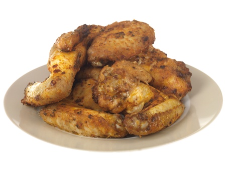 Spicy Chicken Wingsの写真素材