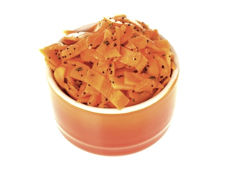 Carrot and Poppy Seed Saladの写真素材