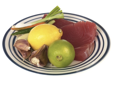 Tuna Fish Steaksの写真素材