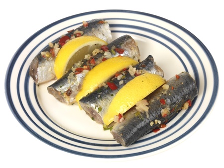 Fresh Sardinesの写真素材