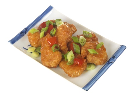 Sweet and Sour Chickenの写真素材