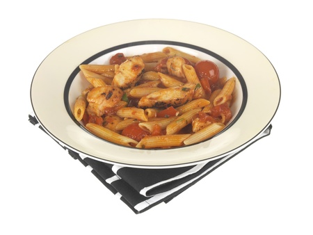 Chicken Penne Arrabbiataの写真素材