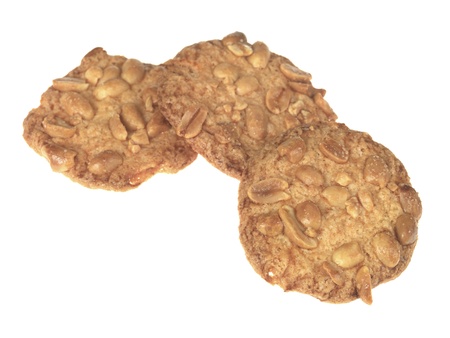 Peanut Crunchy Biscuitsの写真素材