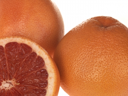 Pink Grapefruitの写真素材