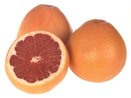 Pink Grapefruitの写真素材