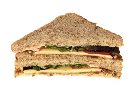 Cheese and Salad Sandwichの写真素材