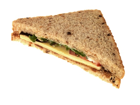 Cheese and Salad Sandwichの写真素材