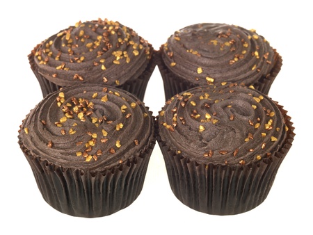 Chocolate Cupcakesの写真素材