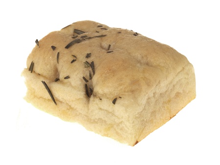 Rosemary and Sea Salt Focaccia Bread Rollsの写真素材