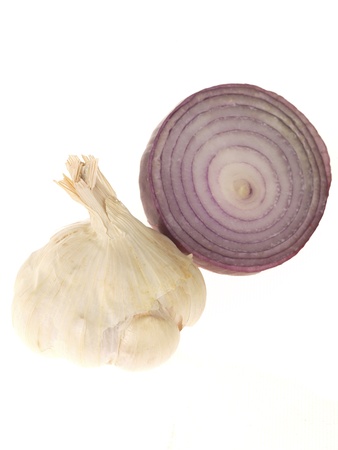 Onion and Garlicの写真素材
