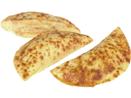 Red Pepper and Bean Empanadasの写真素材
