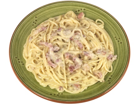 Spaghetti Carbonaraの写真素材