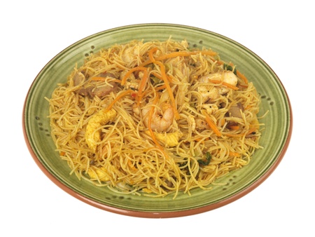 Singapore Noodlesの写真素材