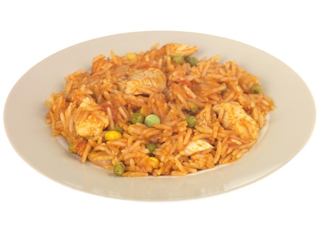 Chicken and Riceの写真素材